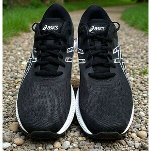 Asics Womens Running Shoes Size 11 Gel Excite 9 Black Ortholite Sneakers Gym